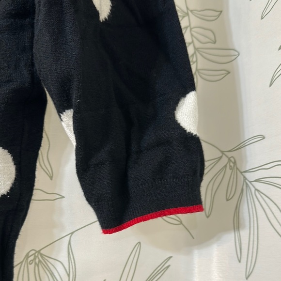Style Me Petites-Charming Polka Dot Sweater NWOT - Picture 5 of 8